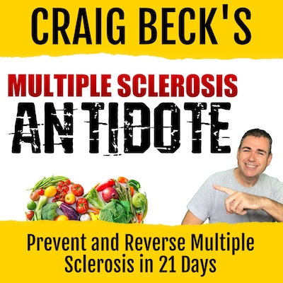 Multiple Sclerosis Antidote – omslag til lydbogen af Craig Beck
