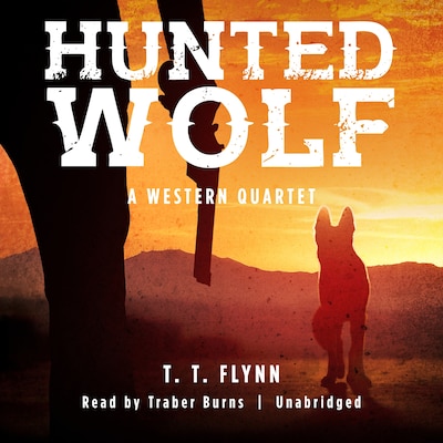 Hunted Wolf – omslag til lydbogen af T. T. Flynn