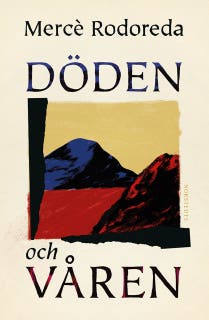 Döden och våren – omslag till ljudboken av Mercé Rodoreda
