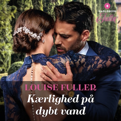 Kærlighed på dybt vand – omslag til lydbogen af Louise Fuller