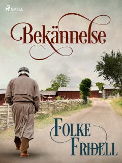 Bekännelse – omslag till ljudboken av Folke Fridell