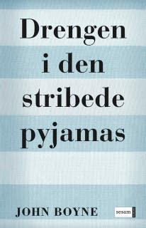 Drengen i den stribede pyjamas – omslag til lydbogen af John Boyne