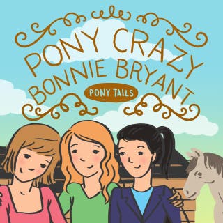 Pony Crazy – omslag till ljudboken av Bonnie Bryant