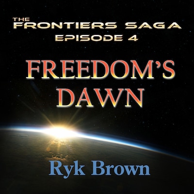 Freedom's Dawn – omslag til lydbogen af Ryk Brown