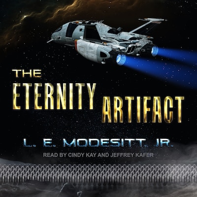 The Eternity Artifact – omslag til lydbogen af L. E. Modesitt, Jr.