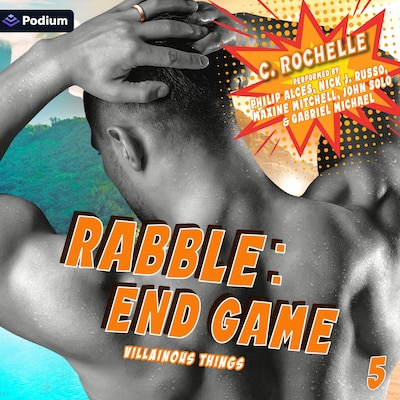 Rabble: End Game – omslag til lydbogen af C. Rochelle