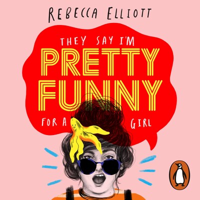 Pretty Funny – omslag til lydbogen af Rebecca Elliott