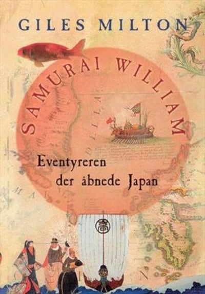 Samurai William - Eventyreren der åbnede Japan – omslag til lydbogen af Giles Milton