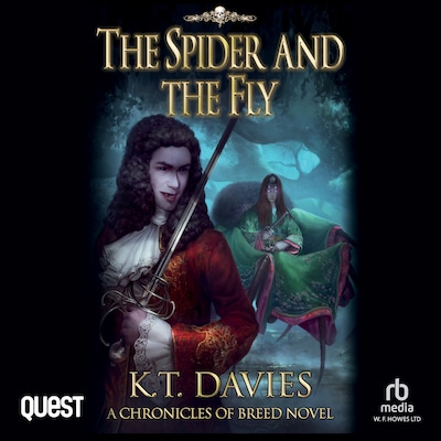 The Spider and The Fly – omslag til lydbogen af K.T. Davies