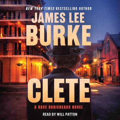 Clete – omslag til lydbogen af James Lee Burke