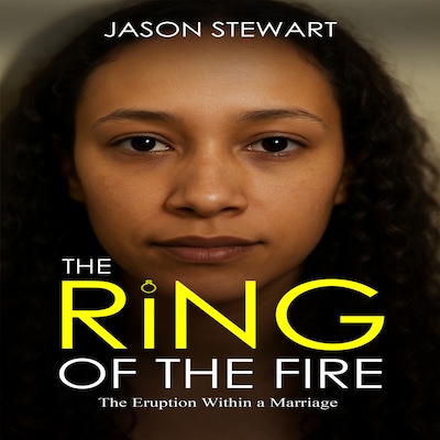THE RiNG OF THE FIRE – omslag til lydbogen af Jason Stewart