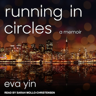 Running in Circles – omslag til lydbogen af Eva Yin
