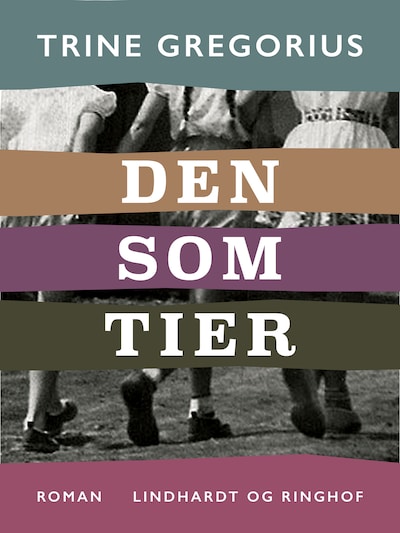 Den som tier – omslag til lydbogen af Trine Gregorius