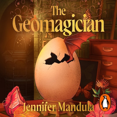 The Geomagician – omslag til lydbogen af Jennifer Mandula