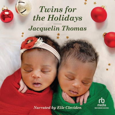 Twins for the Holidays – omslag til lydbogen af Jacquelin Thomas