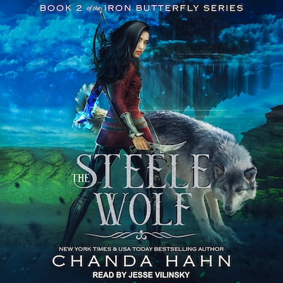 The Steele Wolf – omslag til lydbogen af Chanda Hahn