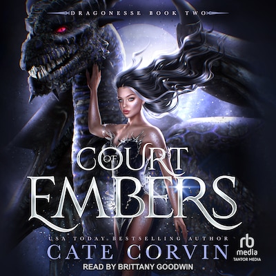 Court of Embers – omslag til lydbogen af Cate Corvin