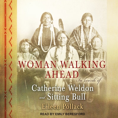 Woman Walking Ahead – omslag til lydbogen af Eileen Pollack