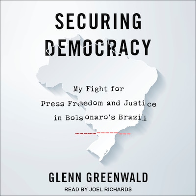 Securing Democracy – omslag til lydbogen af Glenn Greenwald