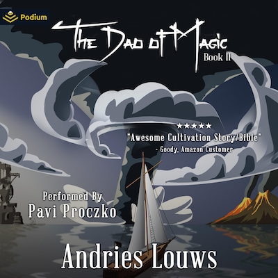 The Dao of Magic II – omslag til lydbogen af Andries Louws