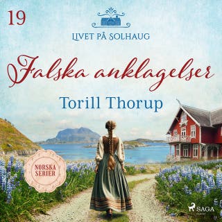 Falska anklagelser – omslag till ljudboken av Torill Thorup