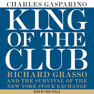 King of the Club – omslag til lydbogen af Charles Gasparino