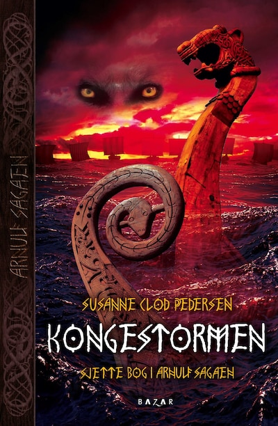Kongestormen – omslag til lydbogen af Susanne Clod Pedersen