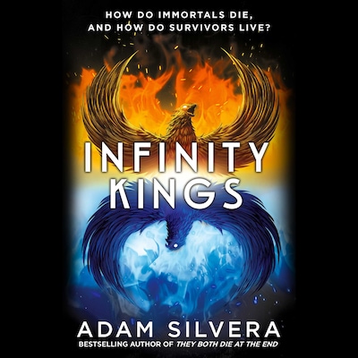 Infinity Kings – omslag til lydbogen af Adam Silvera