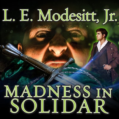Madness in Solidar – omslag til lydbogen af L. E. Modesitt, Jr.