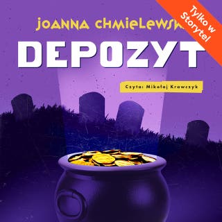 Depozyt – okładka audiobooka, autor Joanna Chmielewska