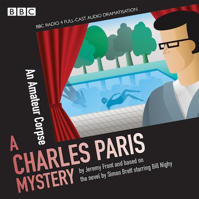 Charles Paris: An Amateur Corpse – omslag til lydbogen af Simon Brett, Jeremy Front