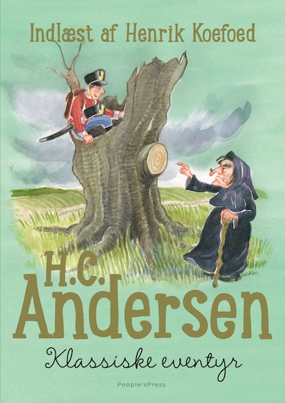 H.C. Andersen - Klassiske eventyr – omslag til lydbogen af H. C. Andersen