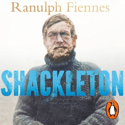 Shackleton – omslag til lydbogen af Ranulph Fiennes