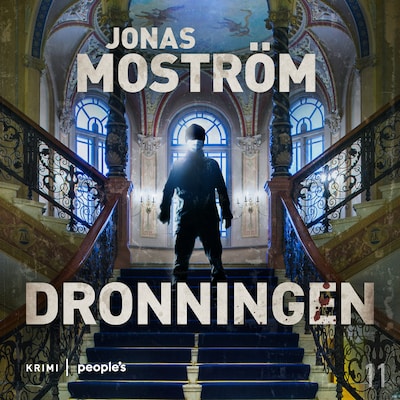 Dronningen – omslag til lydbogen af Jonas Moström