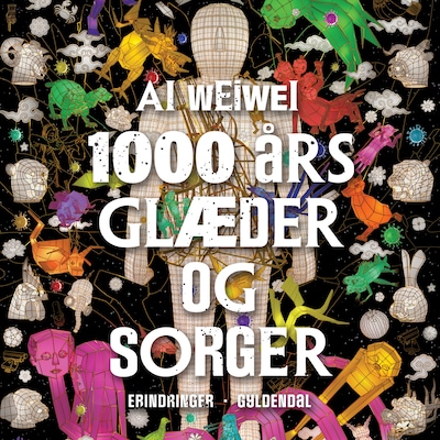 1000 års glæder og sorger – omslag til lydbogen af Ai Weiwei