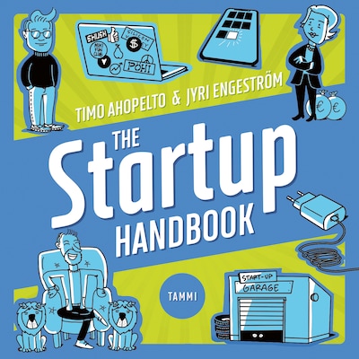 The Startup Handbook – omslag til lydbogen af Jyri Engeström, Timo Ahopelto