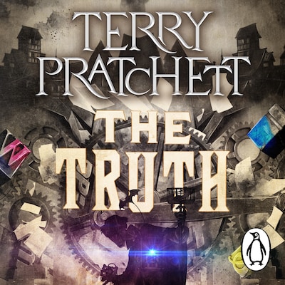 The Truth – omslag til lydbogen af Terry Pratchett
