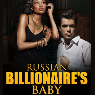 Russian Billionaire’s Baby – omslag till ljudboken av Kara Kash