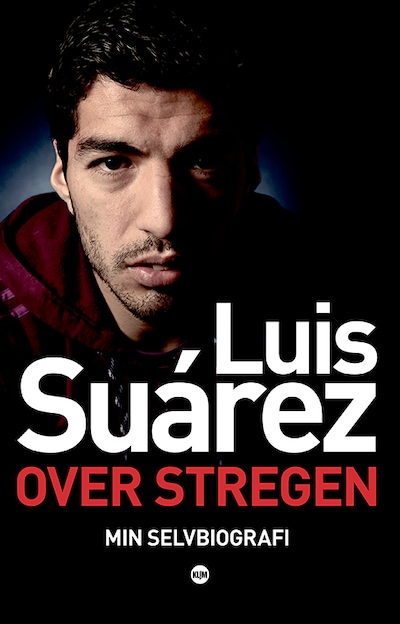 Over stregen – omslag til lydbogen af Luis Suarez