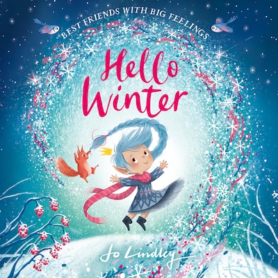 Hello Winter – omslag til lydbogen af Jo Lindley