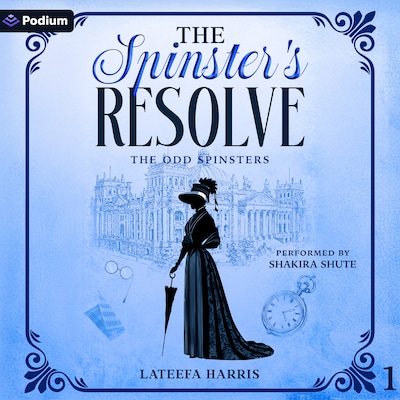The Spinster's Resolve – omslag til lydbogen af Lateefa Harris
