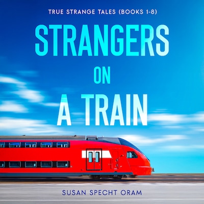 Strangers on a Train – omslag til lydbogen af Susan Specht Oram
