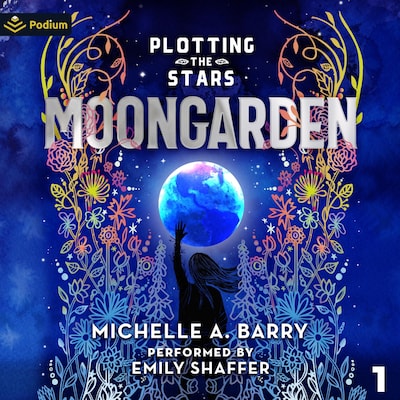 Moongarden – omslag til lydbogen af Michelle A. Barry