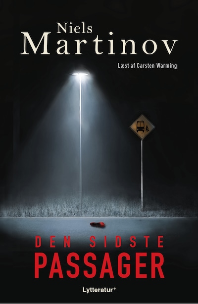 Den sidste passager – omslag til lydbogen af Niels Martinov