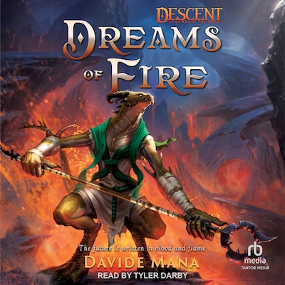 Dreams of Fire – omslag til lydbogen af Davide Mana