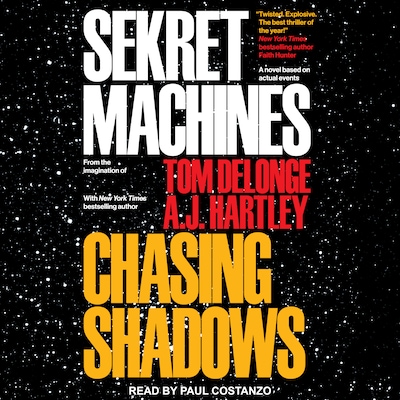 Sekret Machines Book 1 – omslag til lydbogen af Tom DeLonge, A.J. Hartley