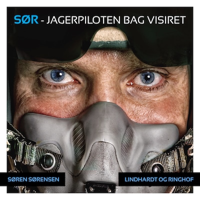 SØR - Jagerpiloten bag visiret – omslag til lydbogen af Søren Sørensen