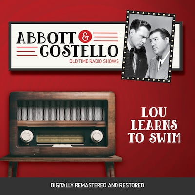 Abbott and Costello: Lou Learns to Swim – omslag til lydbogen af Bud Abbott, Lou Costello