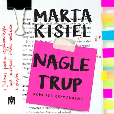 Nagle trup – okładka audiobooka, autor Marta Kisiel