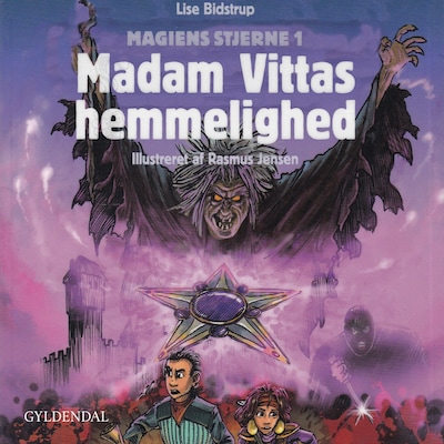 Madam Vittas hemmelighed – omslag til lydbogen af Lise Bidstrup